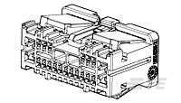 21p Hybrid - 1pc Unsealed Plug, Key A-1924126-1