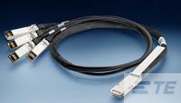 QSFP TO (4)SFP+, ACTIVE, 28AWG, 9M-2231640-9