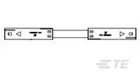 Cable Assy NectorS male to male 4pos UL-1-2083135-4