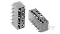 2x6P HV100 REC. CON, SMD, GOLD,TUBE PACK-966645-6