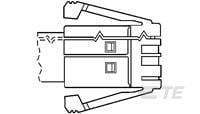 4 SDL FLAT PLUG ASSY-5-1761187-1