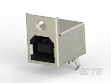 STD USB TYPE B, R/A, T/H, (WITH SHIELD)-1734091-1
