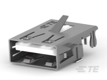 Std USB Type A, R/A, T/H, White-1746311-2