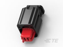 2W RECEPTACLE HPSL CONNECTOR RED-1801176-8