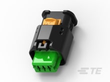 3W RECEPTACLE HP CONNECTOR GREEN-1-1801178-5