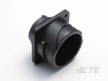 Male Receptacle Connector, 4 Hole Flange, Rear Panel Mount-CAT-R131-C4961C