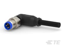 M8 Connector: Pigtail Cable, Right Angle-CAT-SE594-M1C