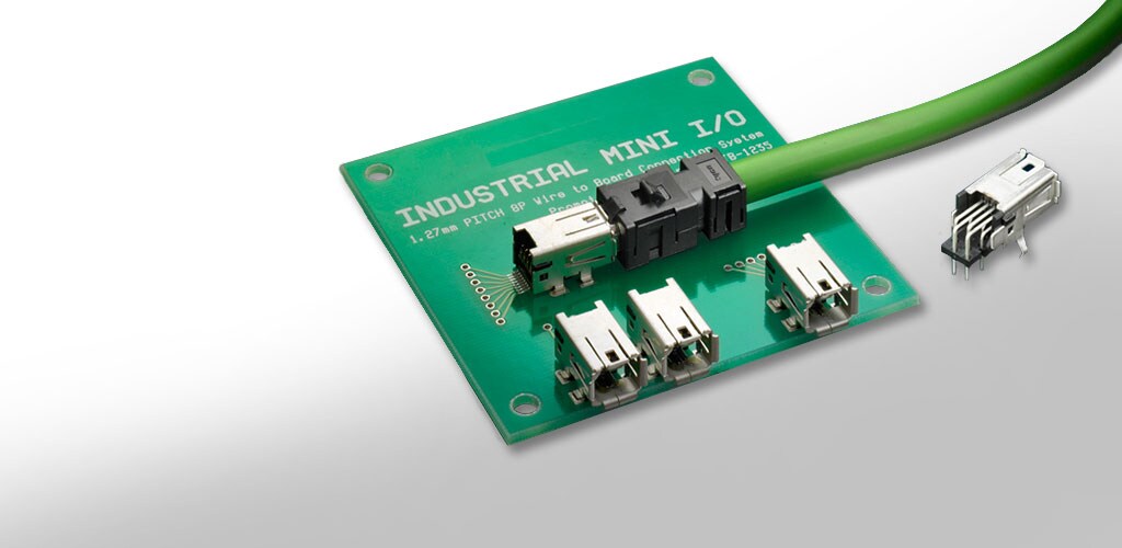 工业 Mini I/O 连接器系统