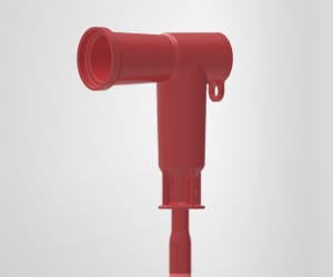 TE 的冷缩适配器 T 型连接器 RICS