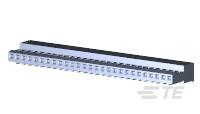 27P MTA100 CONN ASSY 22AWG RED-5-640440-7