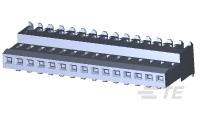 15P MTA-100 CONN ASSY WHT LF-4-641199-5