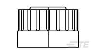 EATHERNET CLOSURE CAP IP65-1546407-1