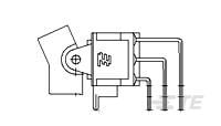A101J1AV2B004=SGL POLE,ROCKER-1-1571986-0