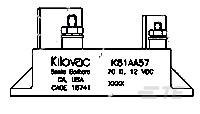 K81BA57=RELAY, VACUUM, SPST-NC-4-1618241-1