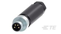 M8 CONNECTOR, STRAIGHT FIELD, MALE-2120954-1