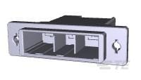 1-353047-3 矩形连接器壳体