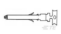CONTACT,POWER CORD-206638-2