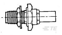 SMA BULKHEAD JACK 2034 8019 92-1051988-1