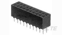2X27P HV100 REC CON. TE, 6.2MM,TIN-2-829410-7