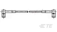 50 OHM COAX SMB ELB PLUG ELB P-1337817-1