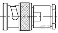 BNC Str Plg MC 50Ohm Silver Pltd RG174A/-1-1478154-0