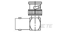 BNC R/A Adp PJ 50Ohm Nickel Pl-1-1337527-0