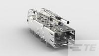 cage assy, 20 press fit, sfp w-1367629-1