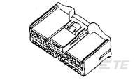 025 CONN.24P PLUG HOUSING ASSY-1612906-1
