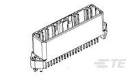 40W TH HEADER ASSY GREEN-1-1379602-4