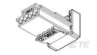 4W RCPT HSG CODING 1 BLAC-1379658-1