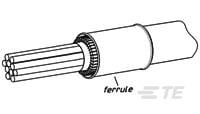 STEEL,FERRULE FOR LVDS-1418746-1