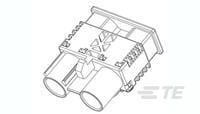 2WAY JACK CONN. 12,7MM PITCH, CODC-1452697-1