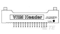 30 MODII 2PC VRM7 HDR W/LATCH-146205-1