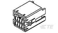 040 MLC 8POS CAP INNER HSG-1473866-1