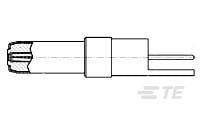 PIN CONTACT ASSY,COAX,SZ5,RR,P-1663535-2