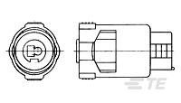 ECONOSEAL-J CONN PLUG 3P-172201-1
