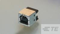 STD USB TYPE B, R/A, SMT-2-1734346-3