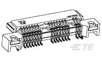 mSATA, Receptacle, R/A SMT, Btm Mt, 15u