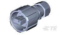 KIT, PLUG, SOLID WIRE, Shielded-1738607-3