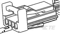 0.64III I/O 4P CONNECTOR PLUG HOUSING B-1746911-1