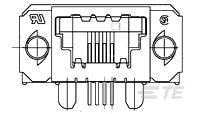 6 POSN SE SDL RCPT W/BDLK-1-1761199-2