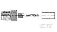 M-UHF Str Jk Hex Nickel Pltd RG58C/U, 14-5-1814819-1