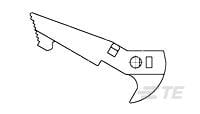 AMPMODU MOD IV LATCH for AMPLA-1825851-1