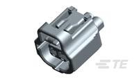 2 POS. PLUG ASSY, KEY H, BLACK-184014-1