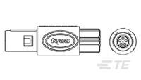 Asy,Plg,5 P,80 D Key,Col 5.3-6.5,Blk,Grn-5-1877845-2