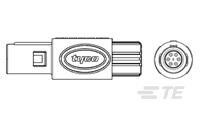 Asy,Plg,6 P,0 D Key,Col 5.3-6.5,Blk,Wht-2-1877846-5