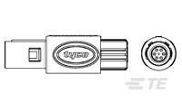 Asy,Plg,6 P,80 D Key,Col 2.7-3.9,Blk,Grn-5-1877846-4