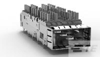 Cage Assy San Hsink QSFP Solder BhdBezel-2110753-2
