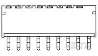 SSV04=SIP SHORT VERT. 4POS-2-1437589-3