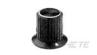 KUS402B1/8=ALUM KNOB W/SKIRT-2-1437623-9